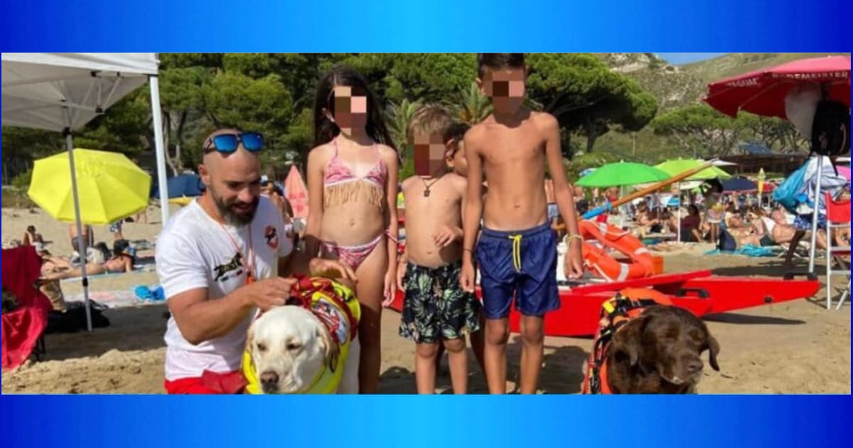 Cani eroi bagnini a Sperlonga e Ladispoli