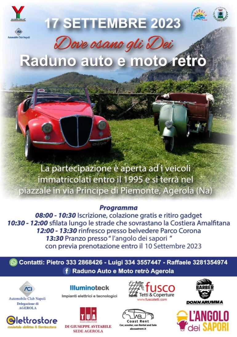 “Dove osano gli dei”, l’imperdibile raduno organizzato dalla Scuderia Vesuvio