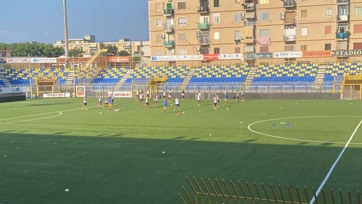 seduta pomeridiana Juve Stabia Allenamento Sant'Aniello