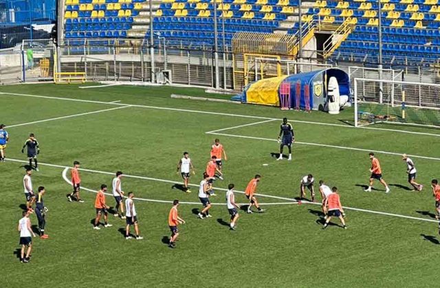 Juve Stabia, il report odierno degli allenamenti al Menti