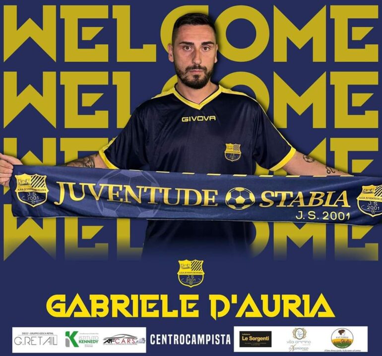 Juventude Stabia: Gabriele D’Auria rinforza il centrocampo