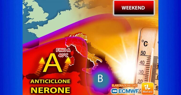 Meteo 20 Agosto 2023: Super Fiammata africana, ma attenzione a qualche temporale su queste zone
