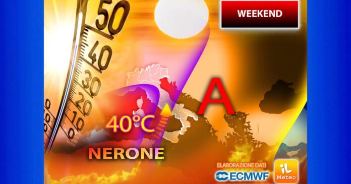 Meteo 18 Agosto 2023, WEEKEND, Italia intrappolata nel FORNO AFRICANO, picchi fino a 40°C su alcune Regioni