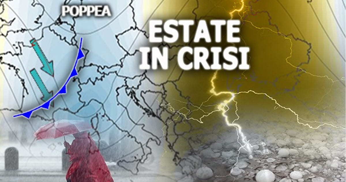 Meteo 25 Agosto 2023, Estate in Crisi