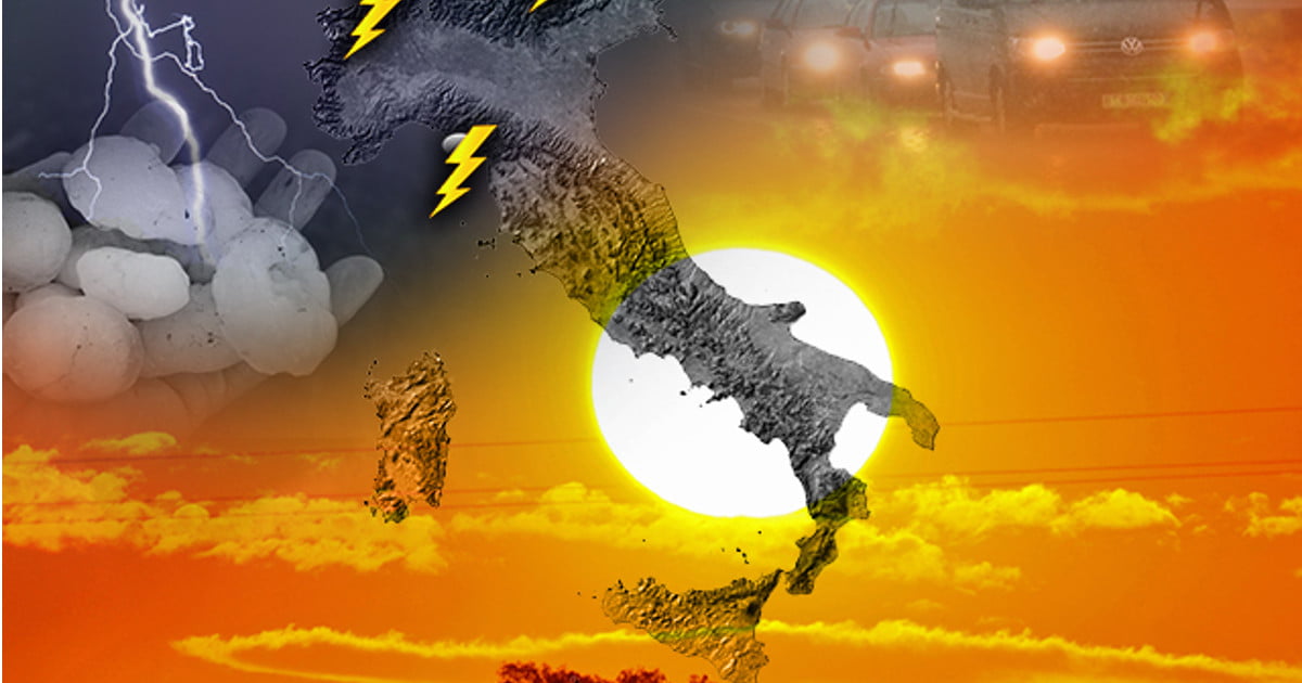 Meteo 26 Agosto 2023, WEEKEND, TEMPORALI AUTORIGENERANTI in arrivo su alcune Regioni