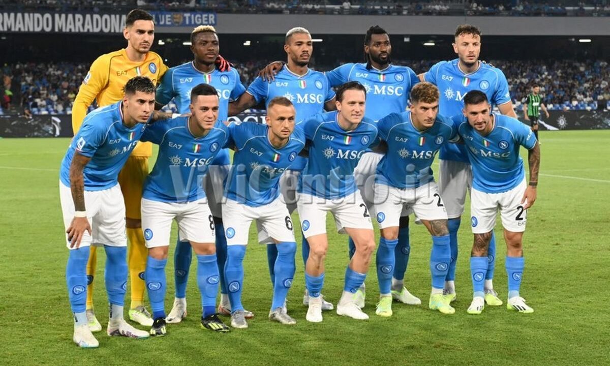 Foto Napoli – Sassuolo (2-0). Gli azzurri restano a punteggio pieno dopo 2 giornate