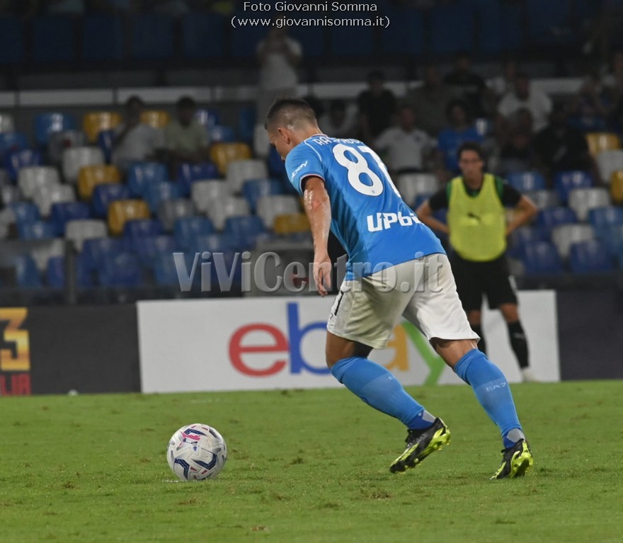 Napoli Sassuolo Serie A 2023-2024 Calcio Maradona (30) raspadori pagelle union berlino