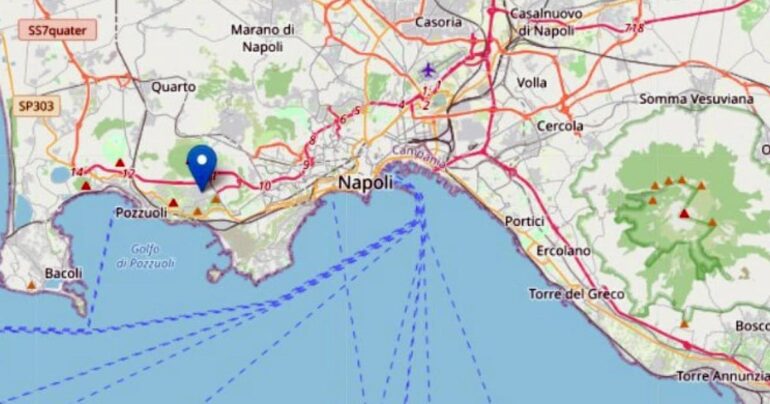 Scosse Sismiche ai Campi Flegrei: Magnitudo 1.9 e Boato Generano Preoccupazione