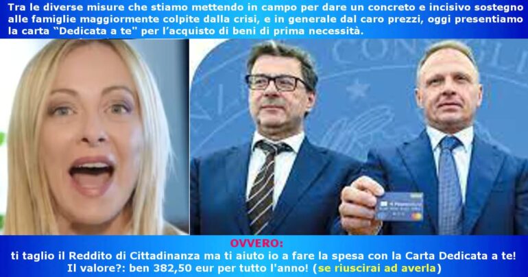 Social Card Sotto i Riflettori: fallimento programmato?