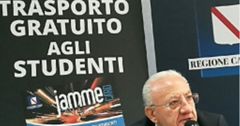 Trasporto e Istruzione Uniti: abbonamenti gratuiti agli studenti campani