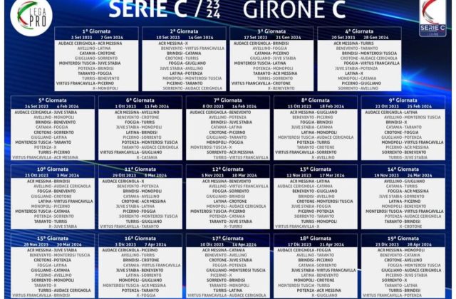 Lega Pro, il calendario della Juve Stabia 2023-2024