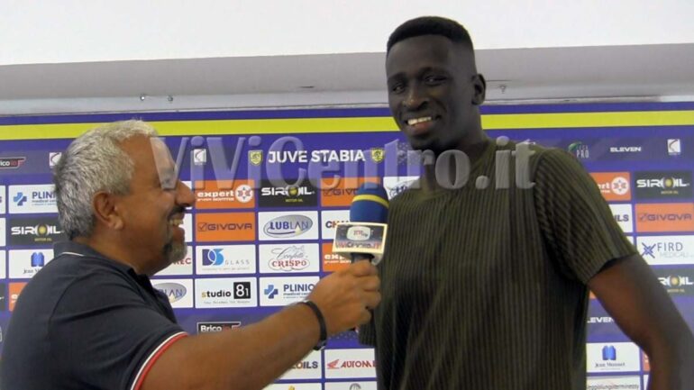 Thiam: “Mi trovo bene alla Juve Stabia. Accolto bene da tutti”