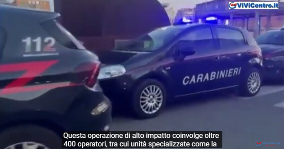 Caivano, nuova operazione di alto impatto che coinvolge oltre 400 operatori