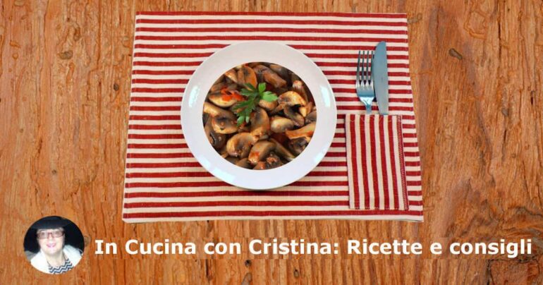 Funghi con Peperoncino, Lime e Menta