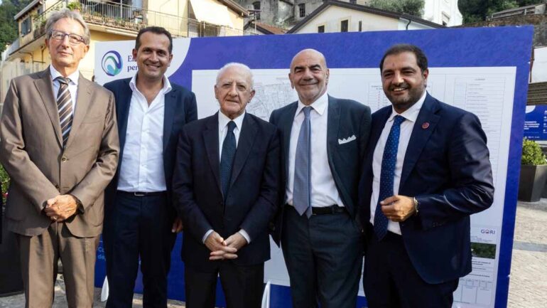 Energie per il Sarno, Gragnano: avviati i lavori per il completamento della rete fognaria