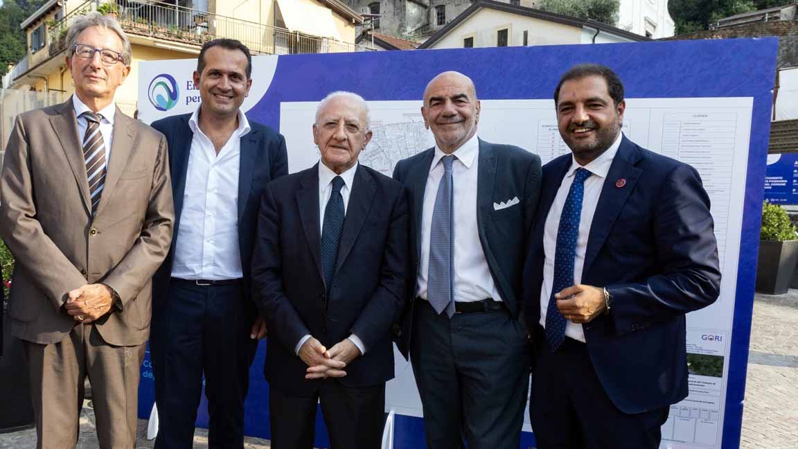 Gragnano - Avvio dei lavori alla rete fognaria