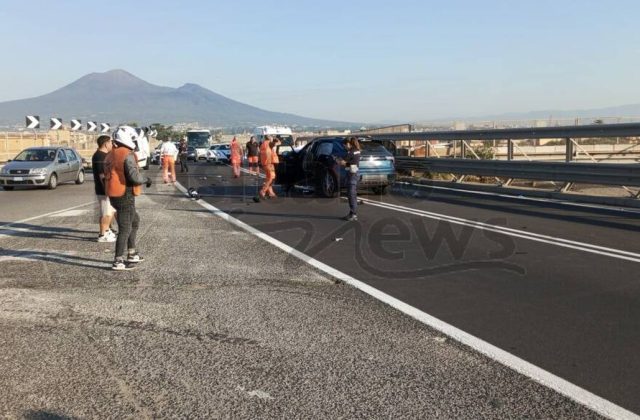 Incidente Mortale sul viadotto a Castellammare di Stabia