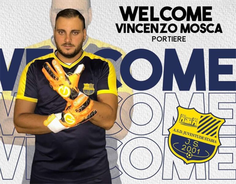 Vincenzo Mosca è un nuovo portiere della Juventude Stabia