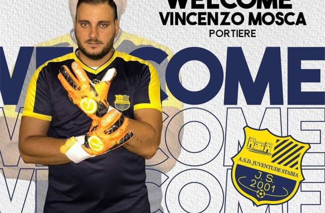 Vincenzo Mosca è un nuovo portiere della Juventude Stabia