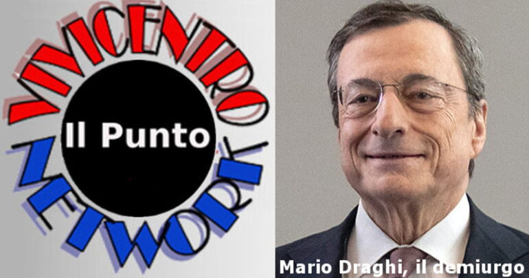 Il ritorno salvifico di Draghi in Europa e piccineria politica italiana