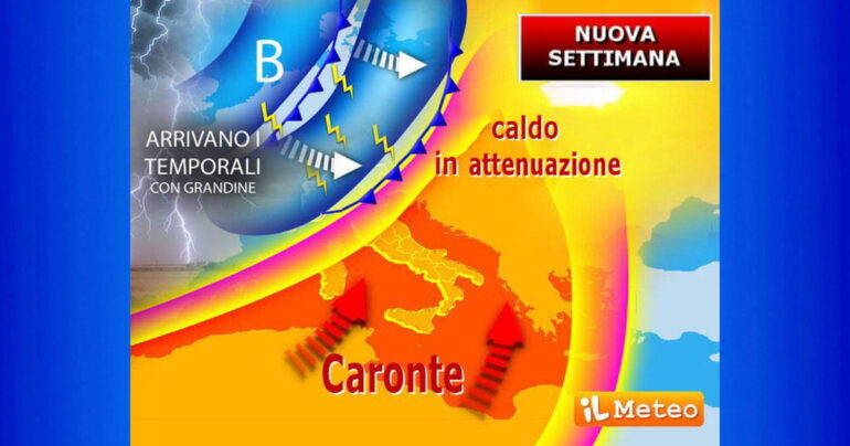 Meteo 11 Settembre 2023: Dopo il caldo, forti temporali e grandine