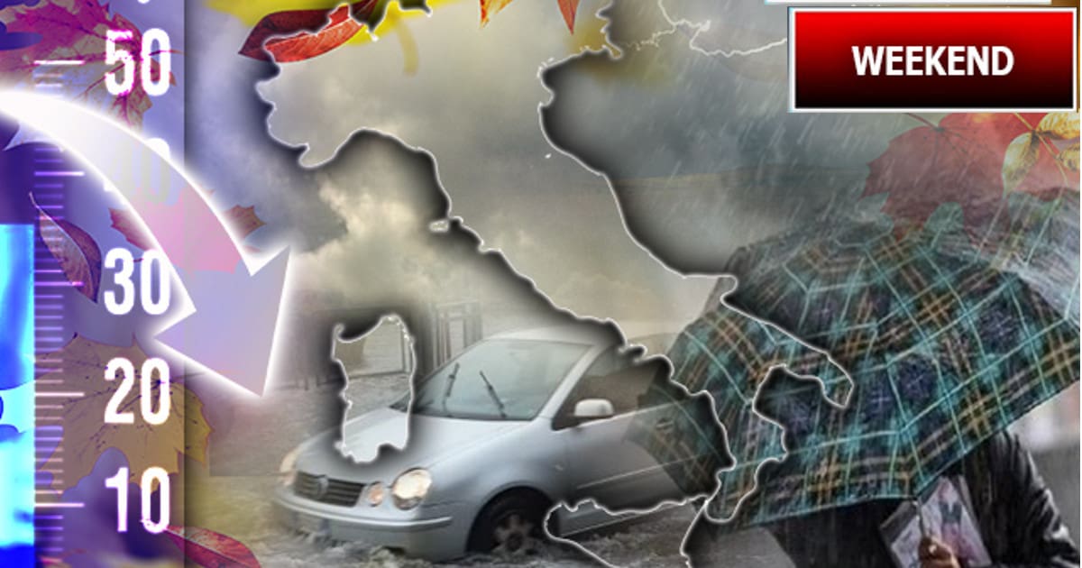 Meteo 23 Settembre 2023, WEEKEND con il CICLONE EQUINOZIALE