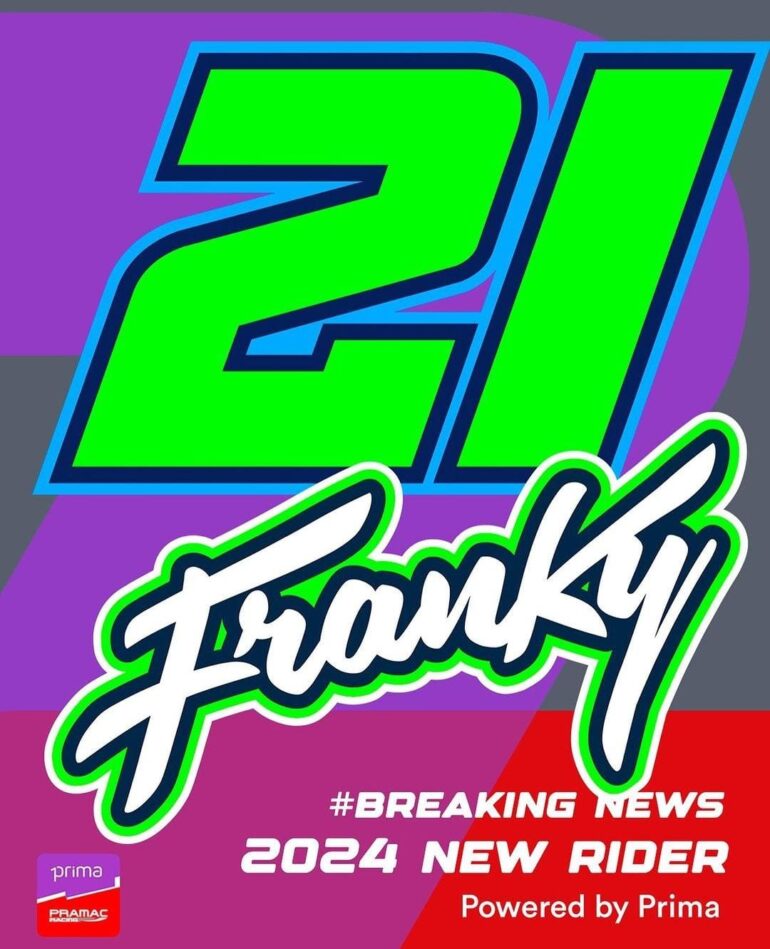 Franco Morbidelli è un nuovo pilota Ducati Pramac dal 2024!