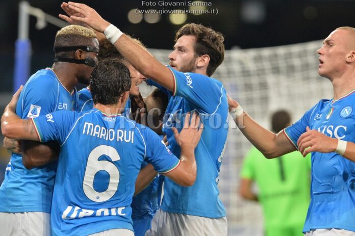 Napoli Udinese 4-1 Serie A TIM 2023-2024 (14) foto real madrid editoriale