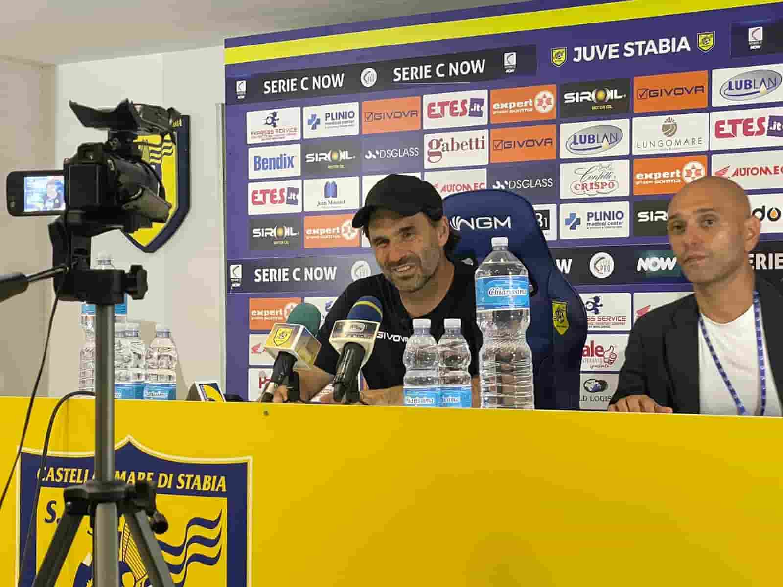 Messina Pagliuca Juve Stabia Potenza conferenza