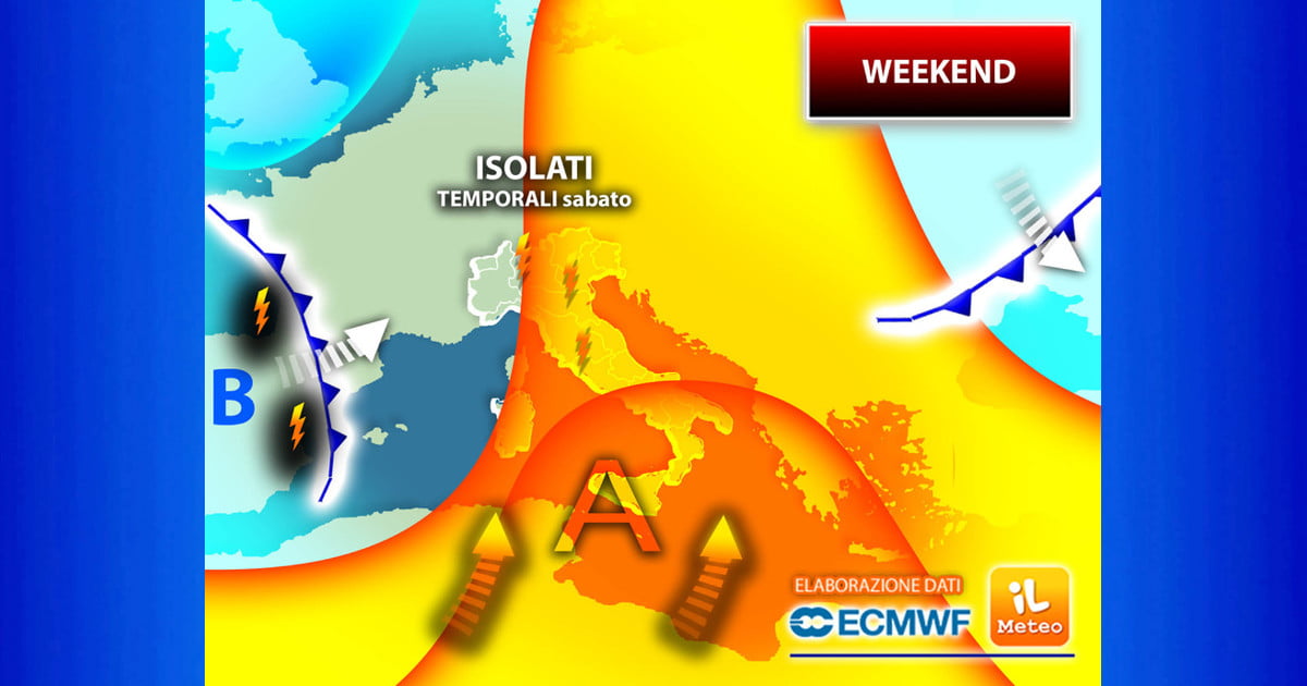 Previsioni Meteo 16 Settembre 2023, WEEKEND al via con forti TEMPORALI, ma tornano CALDO e BEL TEMPO già da Domenica!