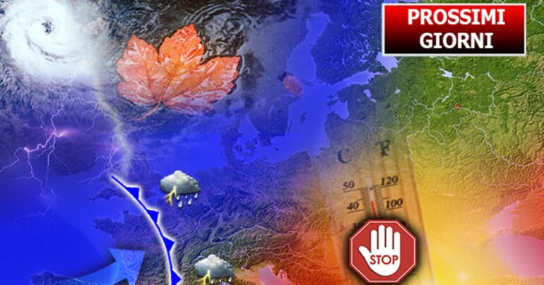 Meteo 20 Settembre 2023: Sta per arrivare l’Autunno con 2 perturbazioni