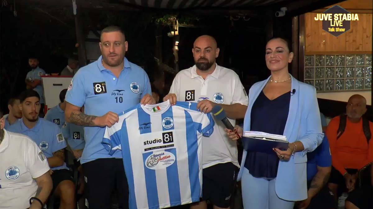 Rosario Manzo e Giuseppe Calvanico Stabia City