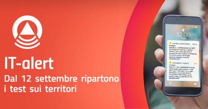 Allarme - Sistema di Allerta Campania (IT-ALERT)