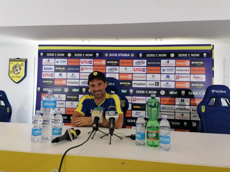 Pre Juve Stabia – Monopoli, Pagliuca: Siamo una squadra giovane con ampi margini di crescita