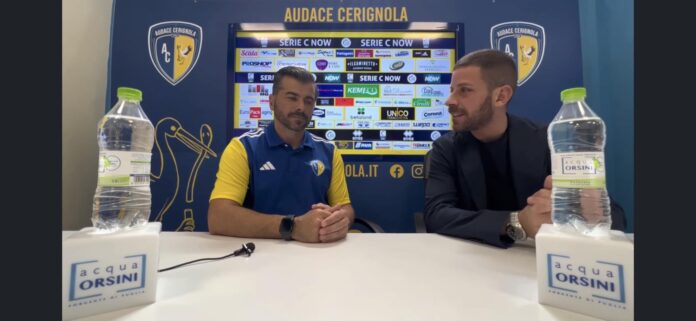 tisci cerignola juve stabia conferenza pre gara