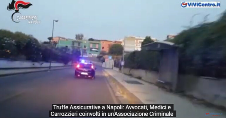 Associazione Criminale Per Truffe Assicurative Smantellata a Napoli