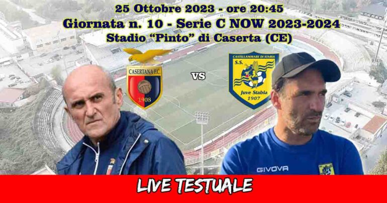 Casertana-Juve Stabia, Rileggi LIVE 2-1