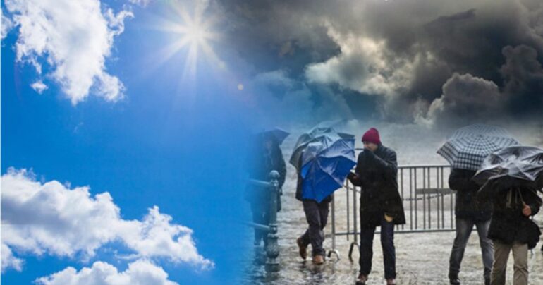 Meteo 22 Ottobre 2023: DOMENICA tregua del maltempo, ma con Temperature in calo!