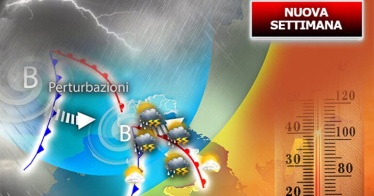 Meteo 23 Ottobre 2023: Da Martedì, due Perturbazioni