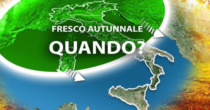 Meteo 4 Ottobre 2023, il FRESCO AUTUNNALE arriverà