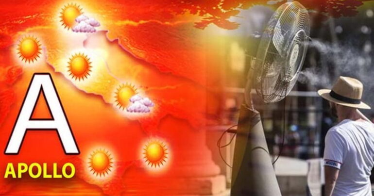 Meteo Nazionale 6 Ottobre 2023: Weekend africano a 33°C con l’Anticiclone APOLLO
