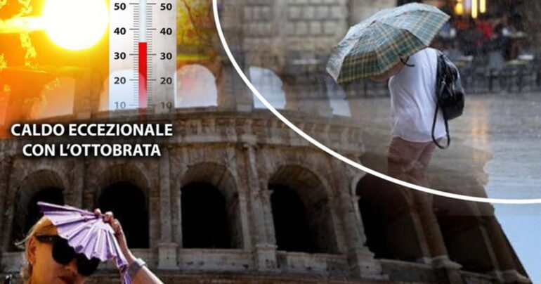 Meteo Nazionale 3 Ottobre 2023: Autunno mai così caldo con l’Ottobrata Italiana