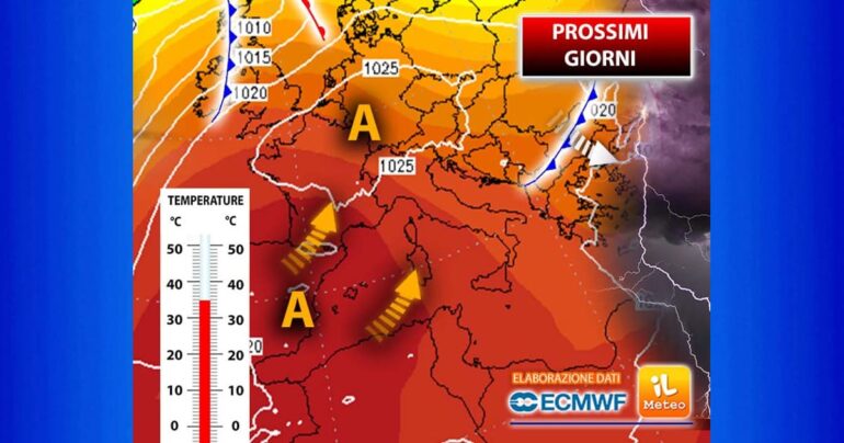 Meteo Nazionale 5 Ottobre 2023: Anticiclone APOLLO verso la massima potenza