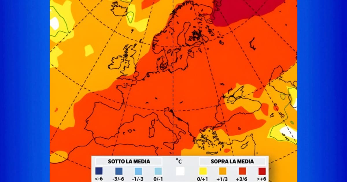Meteo Nazionale 8 Ottobre 2023