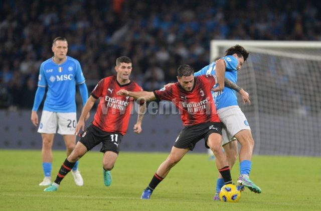 Foto Napoli – Milan (2-2). Gli azzurri rimontano il diavolo ed evitano la sconfitta