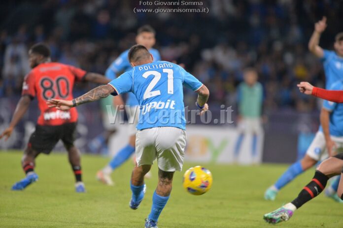 Napoli Milan 2-2 serie A Calcio (26) POLITANO