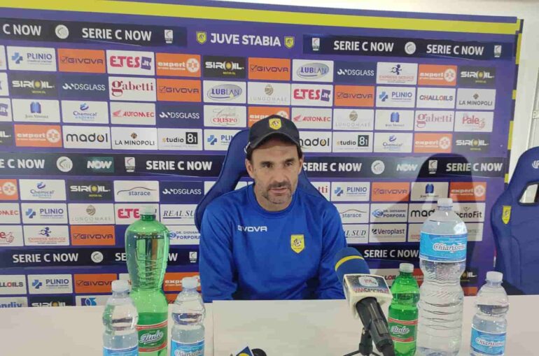 Juve Stabia, Pagliuca: Il responsabile della sconfitta sono io