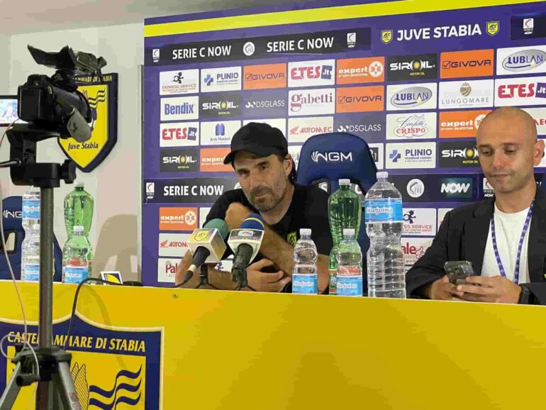 Juve Stabia-Monopoli, Pagliuca: le Vespe hanno rischiato solo una volta contro un forte Monopoli