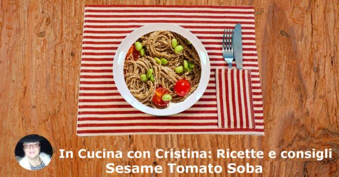 Sesame Tomato Soba