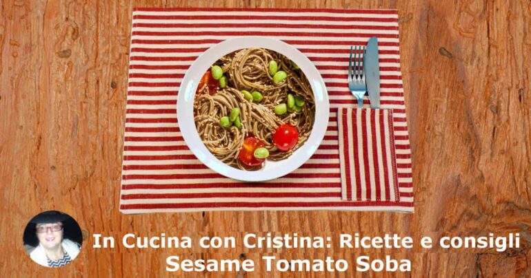 Ricetta Sesame Tomato Soba: Un Delizioso Piatto Asiatico